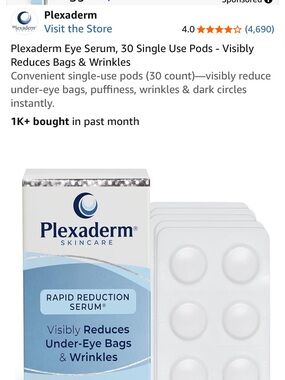 Rapid Reduction Eye Serum Pods – White & Light Blue